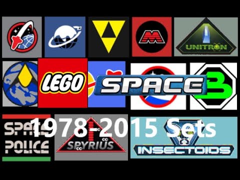 Every LEGO Space Set Ever Made! (1978-2015)