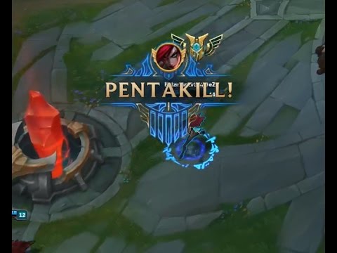 Reworked Katarina Back To Back Pentakill