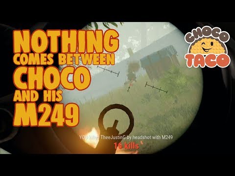 Look What the M249 Can Do! - PUBG Game Recap