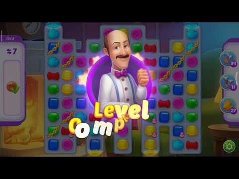 homescapes level 853 - hard