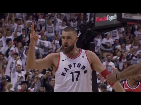 Raptors Highlights: Valanciunas Works Both Ends - April 17, 2018