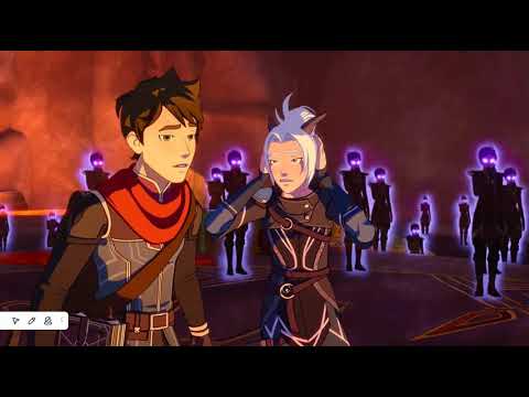 Dragon Prince Season 4 - Claudia takes down the Earth Dragon