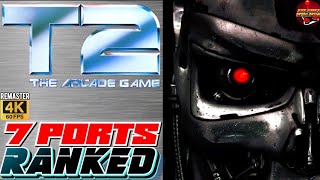 Which Version of T2 - The Arcade Game Did I Rank No.1? (4K Remaster) #t2 #midway #arcadegames