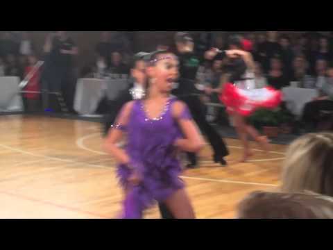 Martina Karlin & Emir Ali Salmanov - Samba - 2014 Latvian Championship Latin Junior II