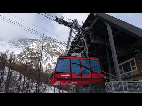 90-PB Pendelbahn Saas Fee - Felskinn (CH)