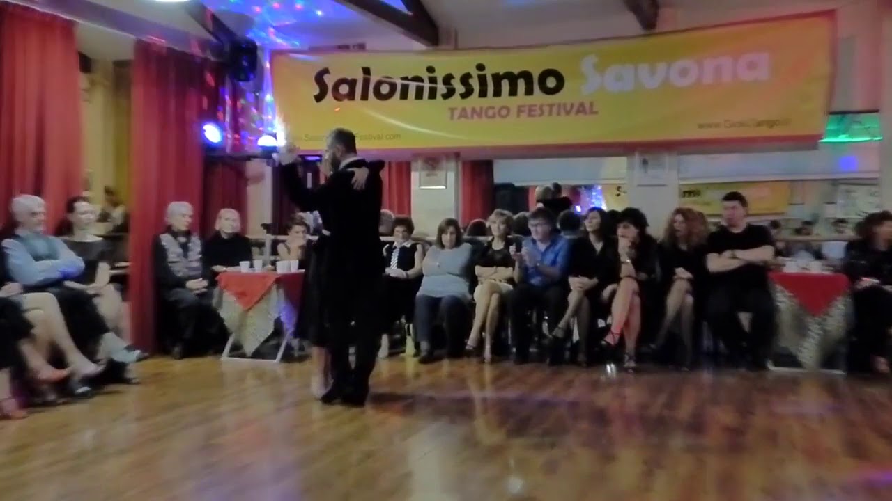 Video thumbnail for Claudio Gonzalez & Julia Hiriat Urruty - Malandraca - Milonga El Yaguaron Savona