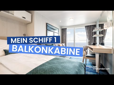 Neue Mein Schiff 1 – Balkonkabine Kategorie G
