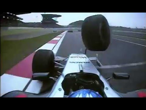 Crash - Kimi Raikkonen- Suspension Failure - Formula 1 -  European Grand Prix - 2005