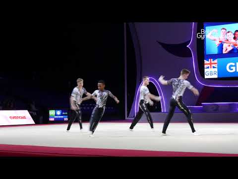 Junior Men's Group - GOLD - Dynamic Final - 2019 Acrobatic European Championships