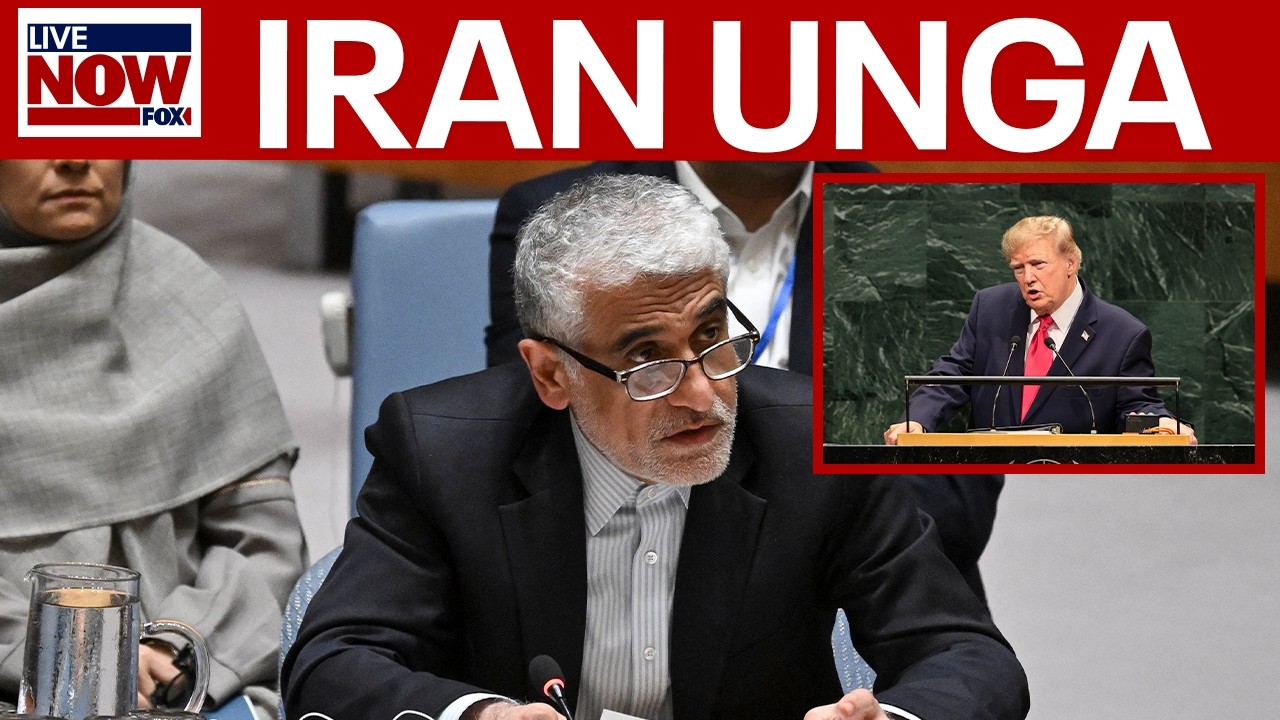 Iranian leaders to address UN General Assembly amid war with US