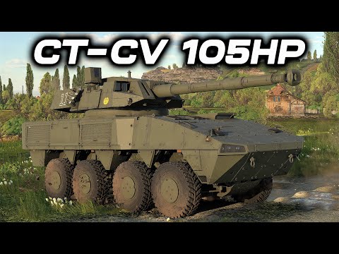 Finnish Wheeled Combat Vehicle - Patria CT-CV 105HP Gameplay | War Thunder