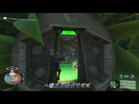 Grounded - Hedge lab access door