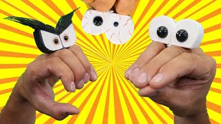 How to Make Practice Puppets! Easy Fun Puppets!