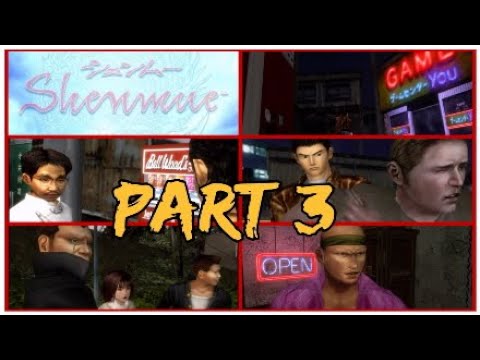 Shenmue 1 HD Platinum Trophy 100% Playthrough Part 3 PS4
