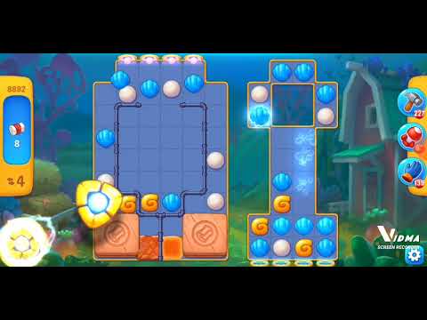 Fishdom. 8892 level no boosters and diamonds. 10 moves