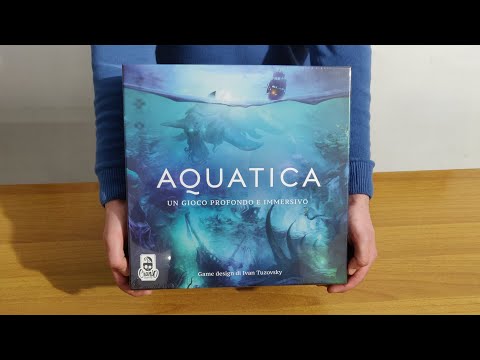 Unboxing di Aquatica - gioco da tavolo