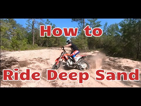 How to Ride a Dirt Bike in Deep Sand | 3 Tips That WILL Help You Master Riding in the Sand