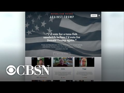 Inside the political ad campaign Republican Voters Against Trump