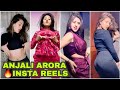 Anjali Arora HOTTEST INSTAGRAM REELS Kacha Badam Oo Antava Lockup