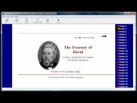 Treasury of David -- Charles Spurgeon's Commentary on the Psalms