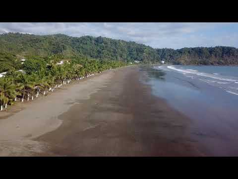 Incredible how Jaco beach looked during pandemic