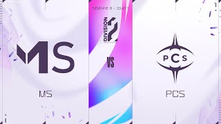 LFL Division2 Summer Split - W8D1 - MS vs PCS