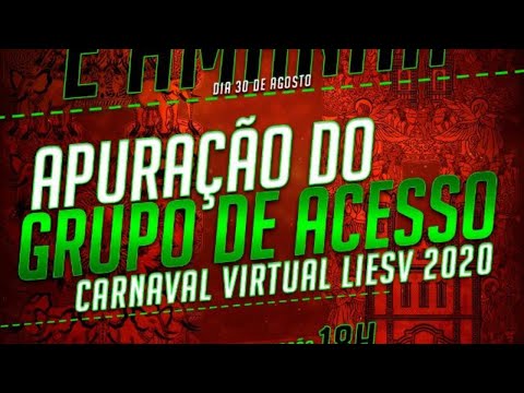 Carnaval Virtual 2020 - Apuração do Grupo de Acesso