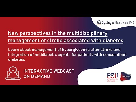 New perspectives in the multidisciplinary management of stroke associated with diabetes