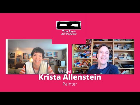 Krista Allenstein: Maps Painter - Tom Ray's Art Podcast