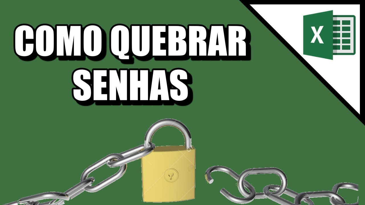 Como remover a SENHA de uma Planilha do Excel