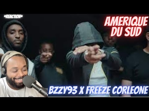 Freeze Corleone - Amérique du Sud | AMERICAN REACTS TO FRENCH RAP