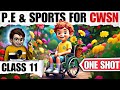 Physical Education And Sports For Cwsn Class11 One Shot Animation Chapter4 P E Cbse 2024 25