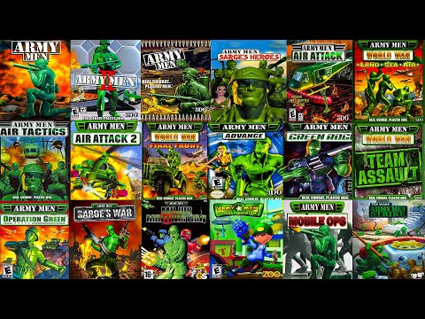 The Evolution of ARMY MEN Games (1998-2017)