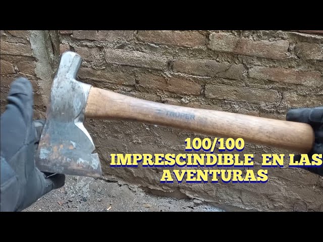 Vídeo relacionado con PTL Martillo Repousse, martillo de persecución con mango de madera, cabeza de 28 mm, marrón cobre