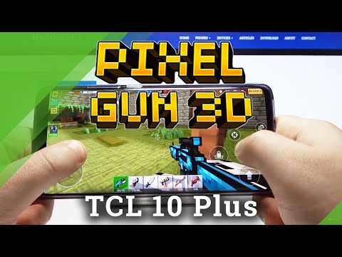 Gameplay of Pixel Gun 3D on TCL 10 Plus – Efficiency Test