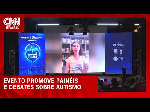 “São Paulo TEAMA”: evento debate inclusão e desafios de pessoas com autismo | CNN PRIME TIME
