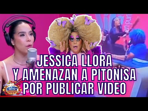 JESSICA LLORA Y AMENAZAN A LA PITONISA, POR PUBLICAR VIDEO DE PELEA