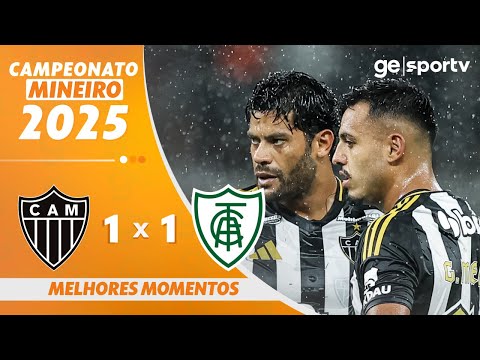Gols e lances de Atlético Mineiro x América-MG