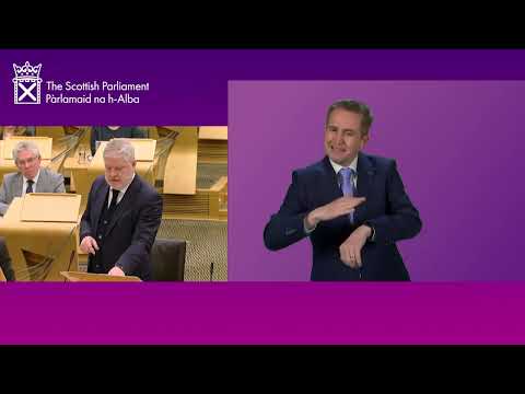 Debate: People’s Right to Choose - Respecting Scotland’s Democratic Mandate (BSL) - 10 January 2023