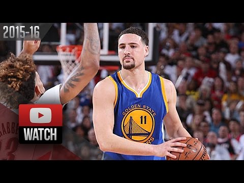 Klay Thompson Full Game 3 Highlights at Trail Blazers (2016.05.07) - 35 Pts