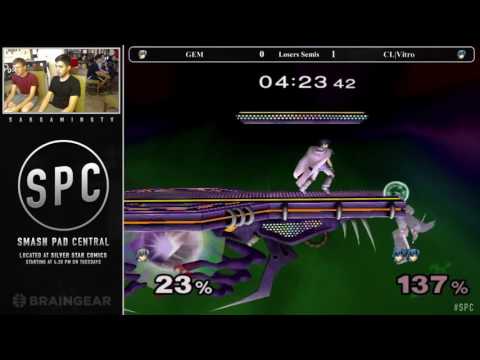 SPC9 Losers Semis - GEM (White Marth) vs CL|Vitro (Marth)