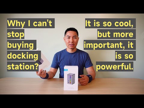 Dock Station Hagibis U100Pro - Kết Nối USB-C, Hỗ Trợ 8K, Sạc PD 100W