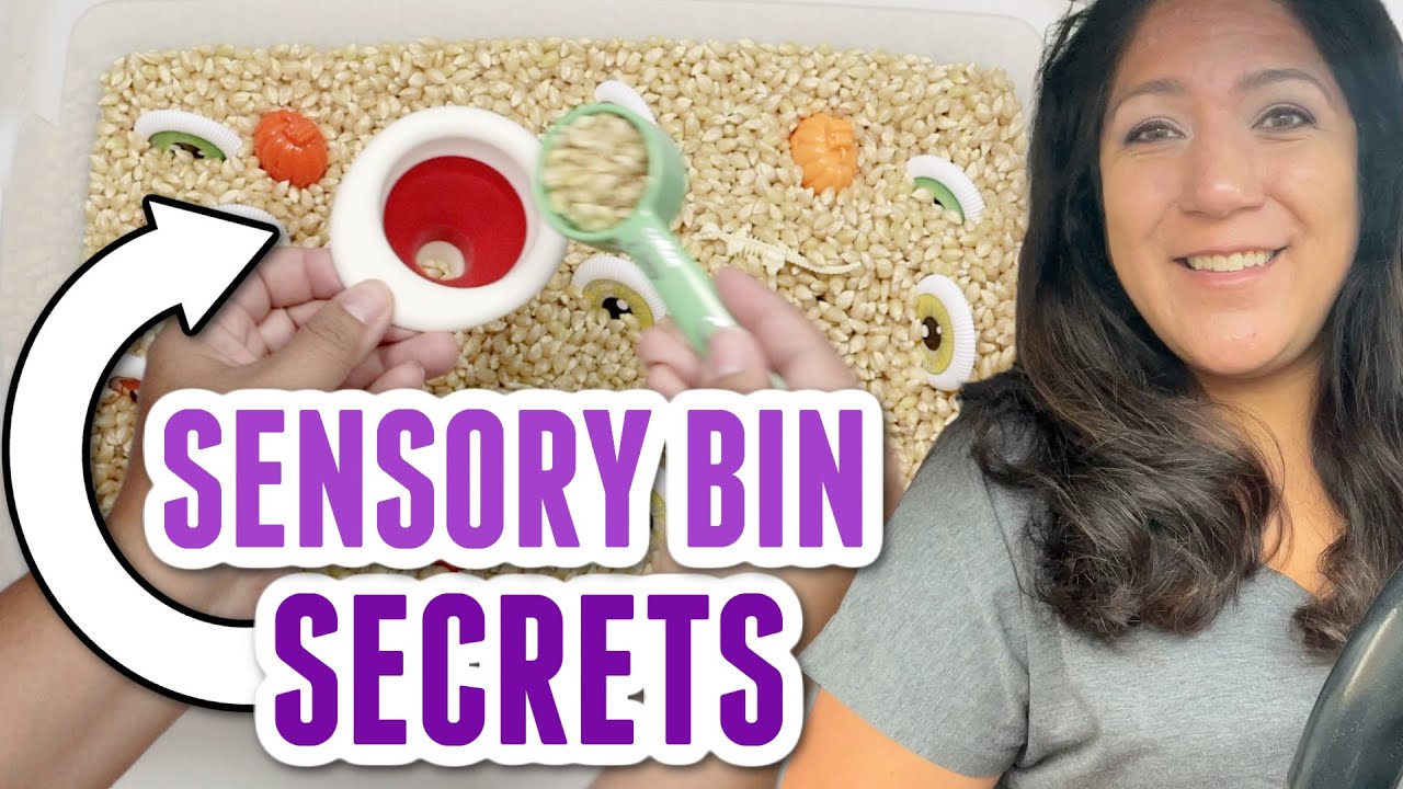 Making the PERFECT Sensory Bin Every Time