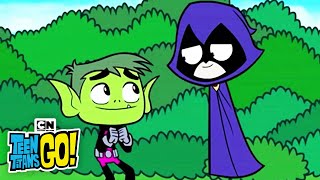Beast Boy Kisses Raven I Teen Titans Go! I Cartoon Network