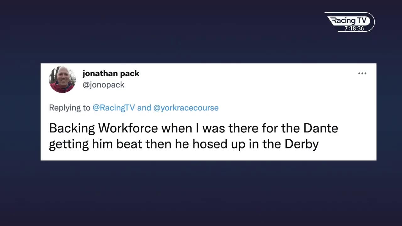 Watch video YORK DANTE FESTIVAL 2022 PREVIEW (In association with Paddy Power) Now YORK DANTE FESTIVAL 2022 PREVIEW (In association with Paddy Power)