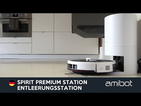 [DE] AMIBOT SPIRIT PREMIUM STATION - Entdecken Sie die automatische Entleerung durch AMIBOT