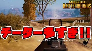 [PUBG] チーターSQUADを成敗し、世界の平和は守られた