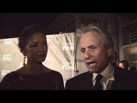 SBIFF Kirk Douglas Award — Catherine Zeta-Jones & MIchael Douglas