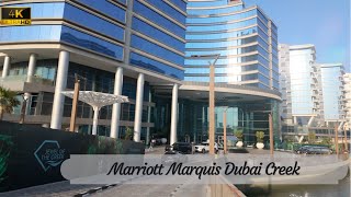 [4K] Marriott Marquis Dubai Creek - Dubai, United Arab Emirates (review)