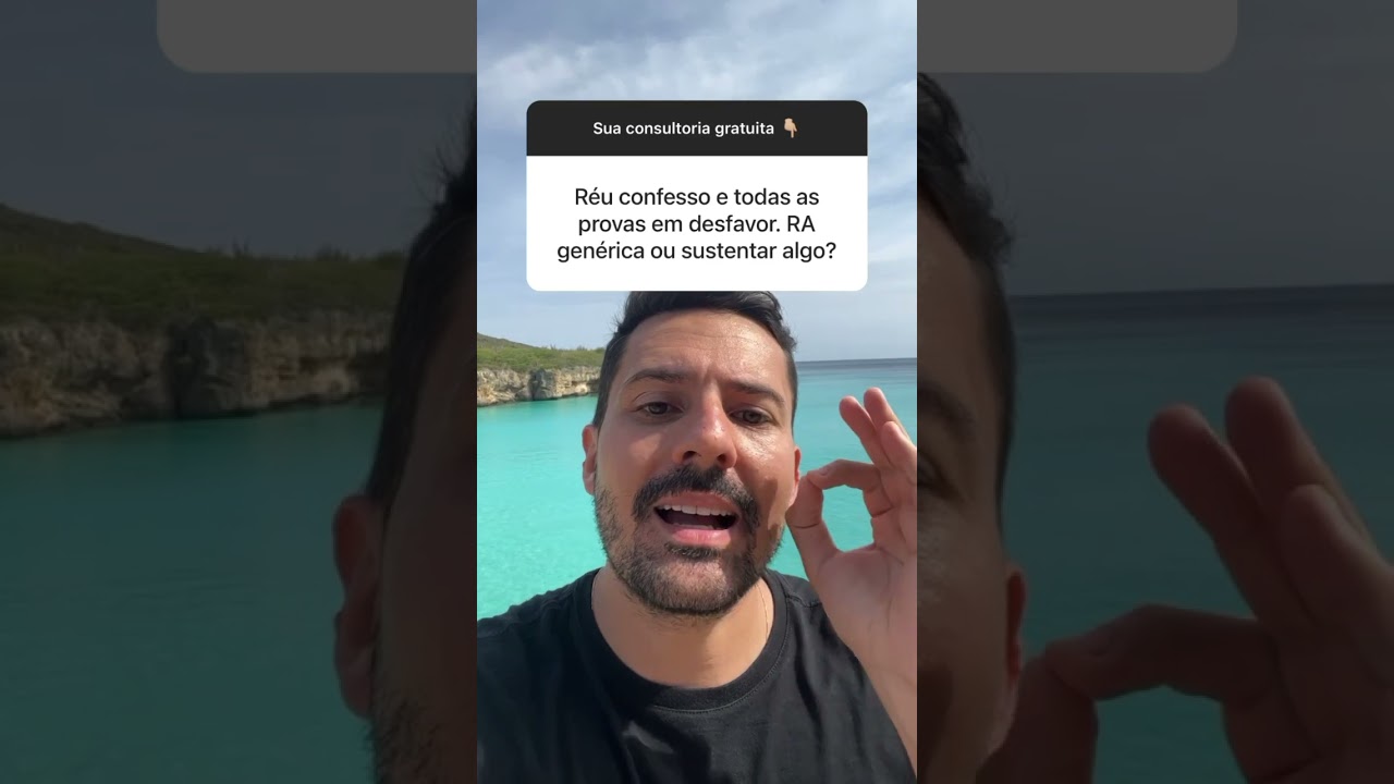 Réu confesso e todas as provas desfavoráveis?Faço uma resposta à acusação genérica ou sustento algo